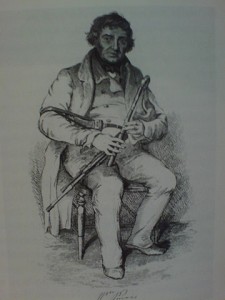 Uilleann Pipes player